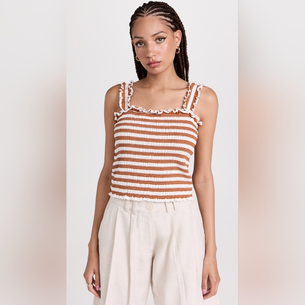Veronica Beard Averie Sailor Top NWT Sz XS - Picture 12 of 13